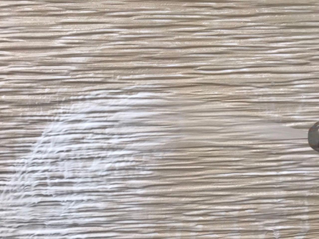 【外壁洗浄】バイオ洗剤塗布