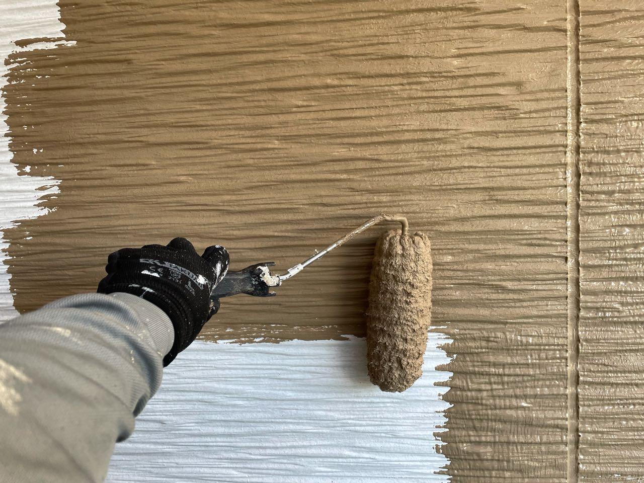 【外壁塗装1】中塗り