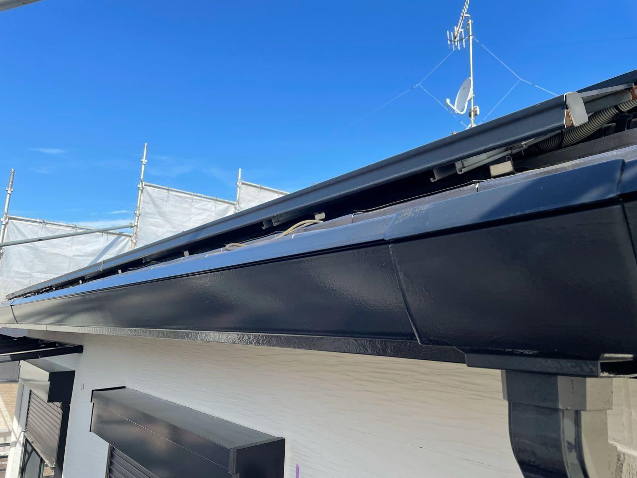 【破風・鼻隠し塗装】完了