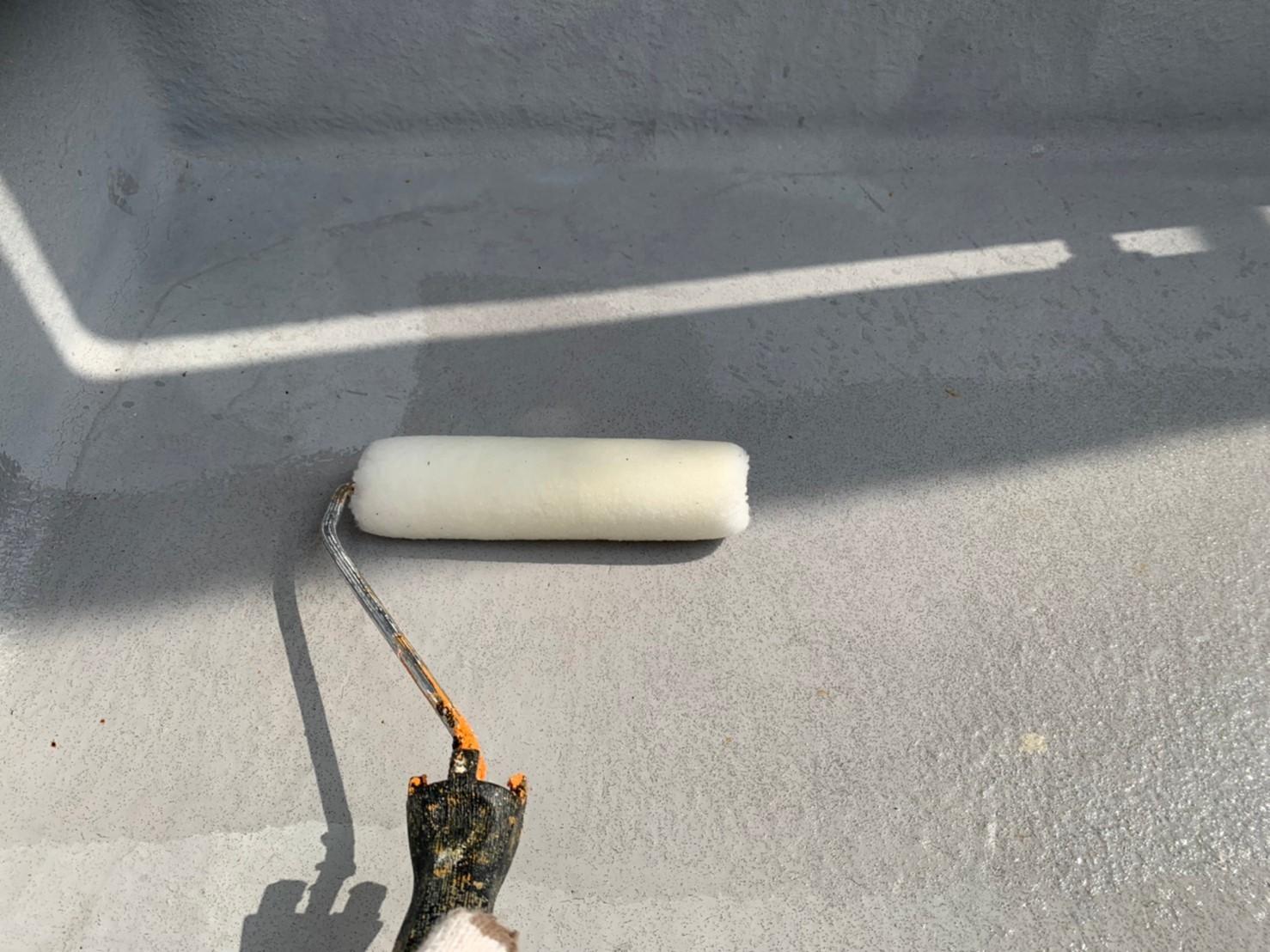 【防水工事】プライマー塗布