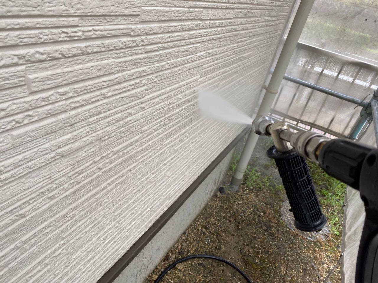 【外壁洗浄】高圧水洗浄