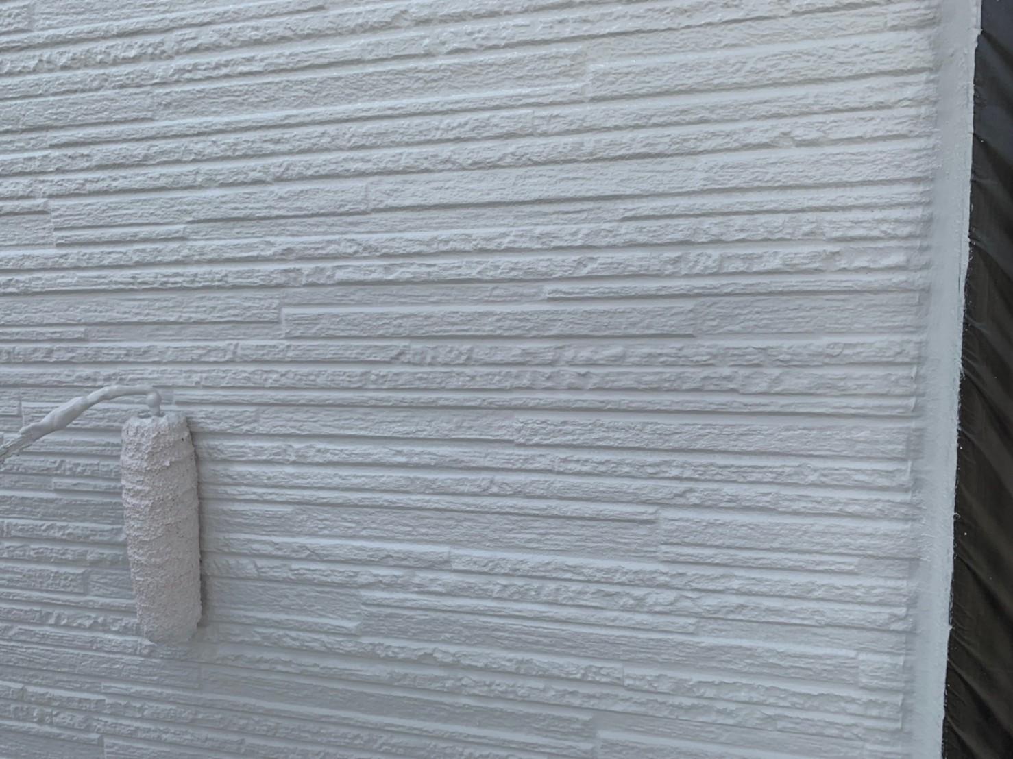 【外壁塗装1】上塗り