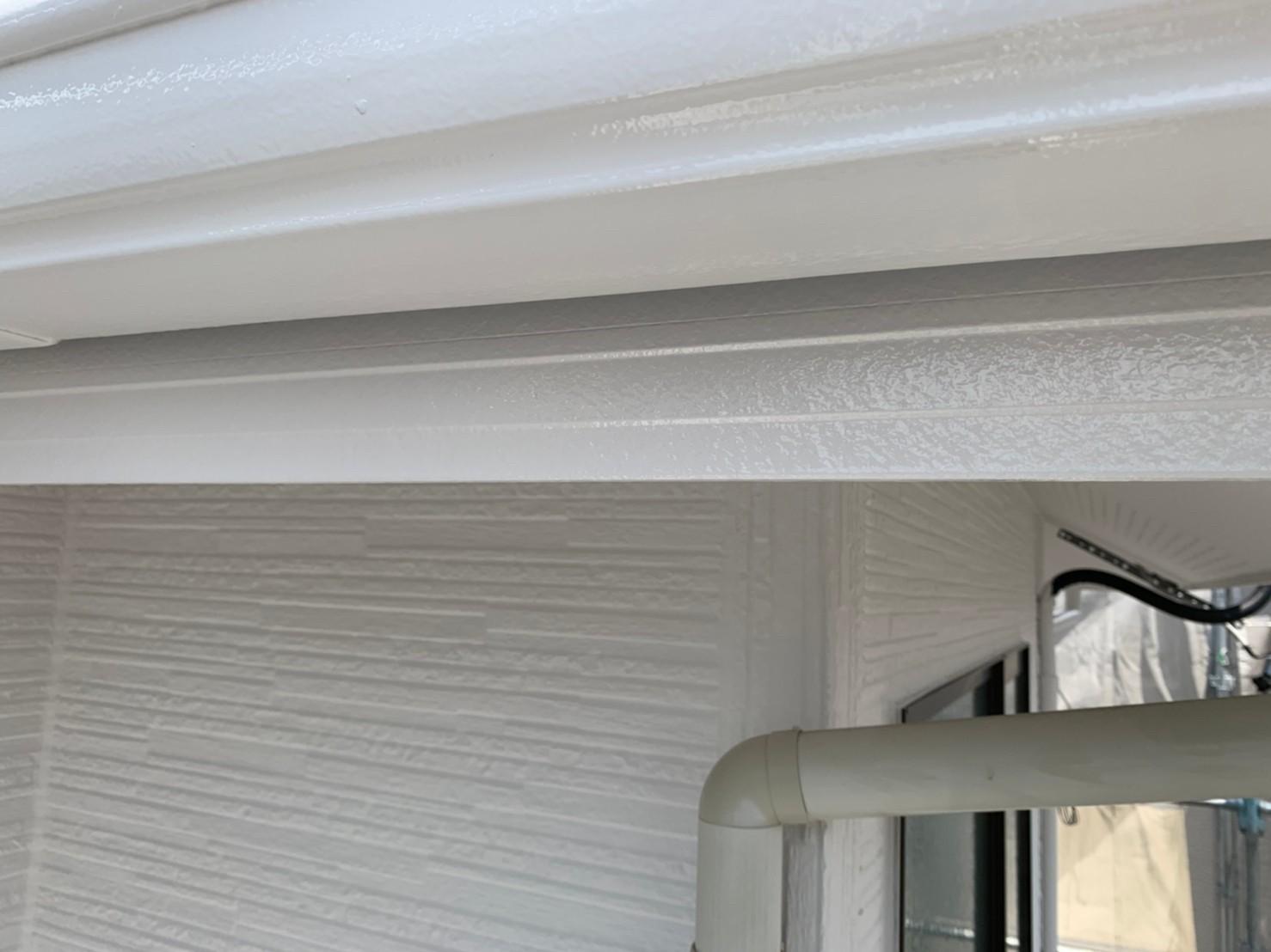 【破風・鼻隠し塗装】完了