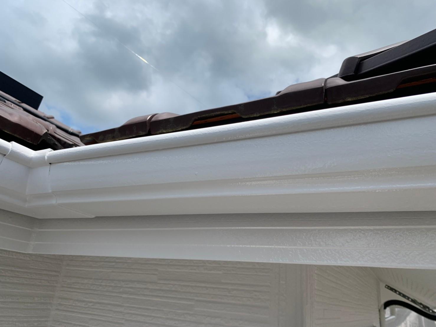 【雨樋塗装】完了