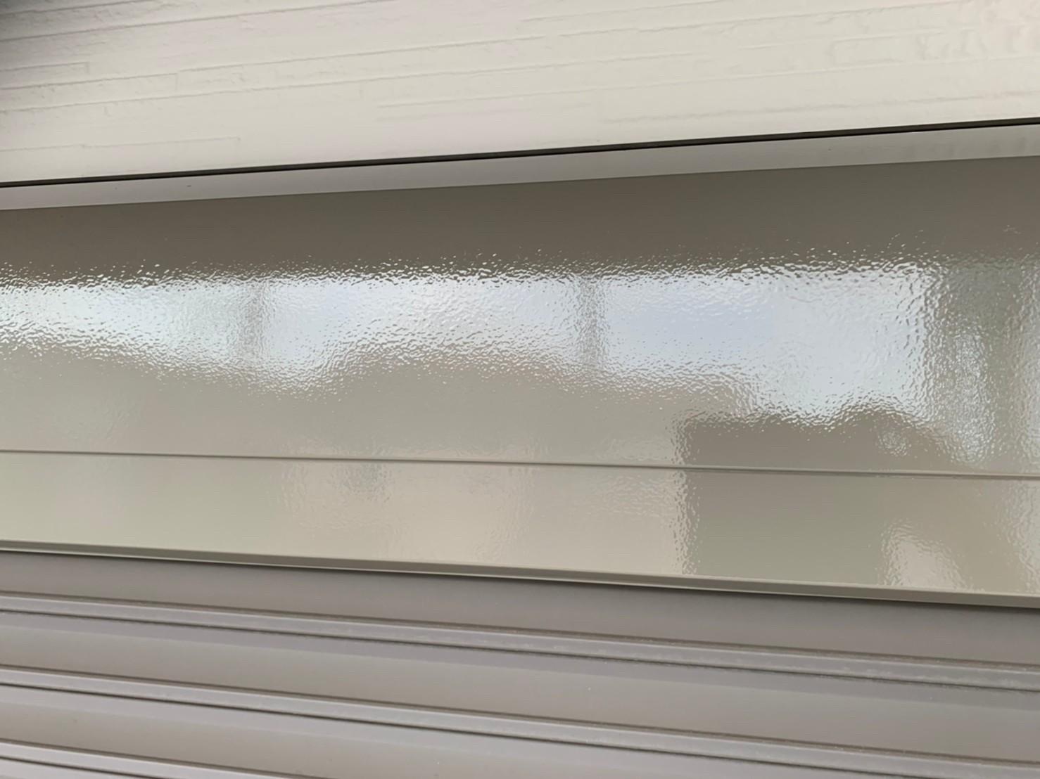 【シャッターボックス塗装】完了