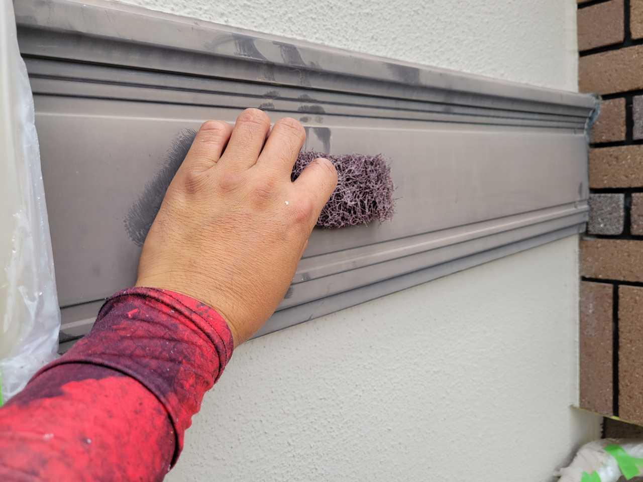 【帯塗装】ケレン作業