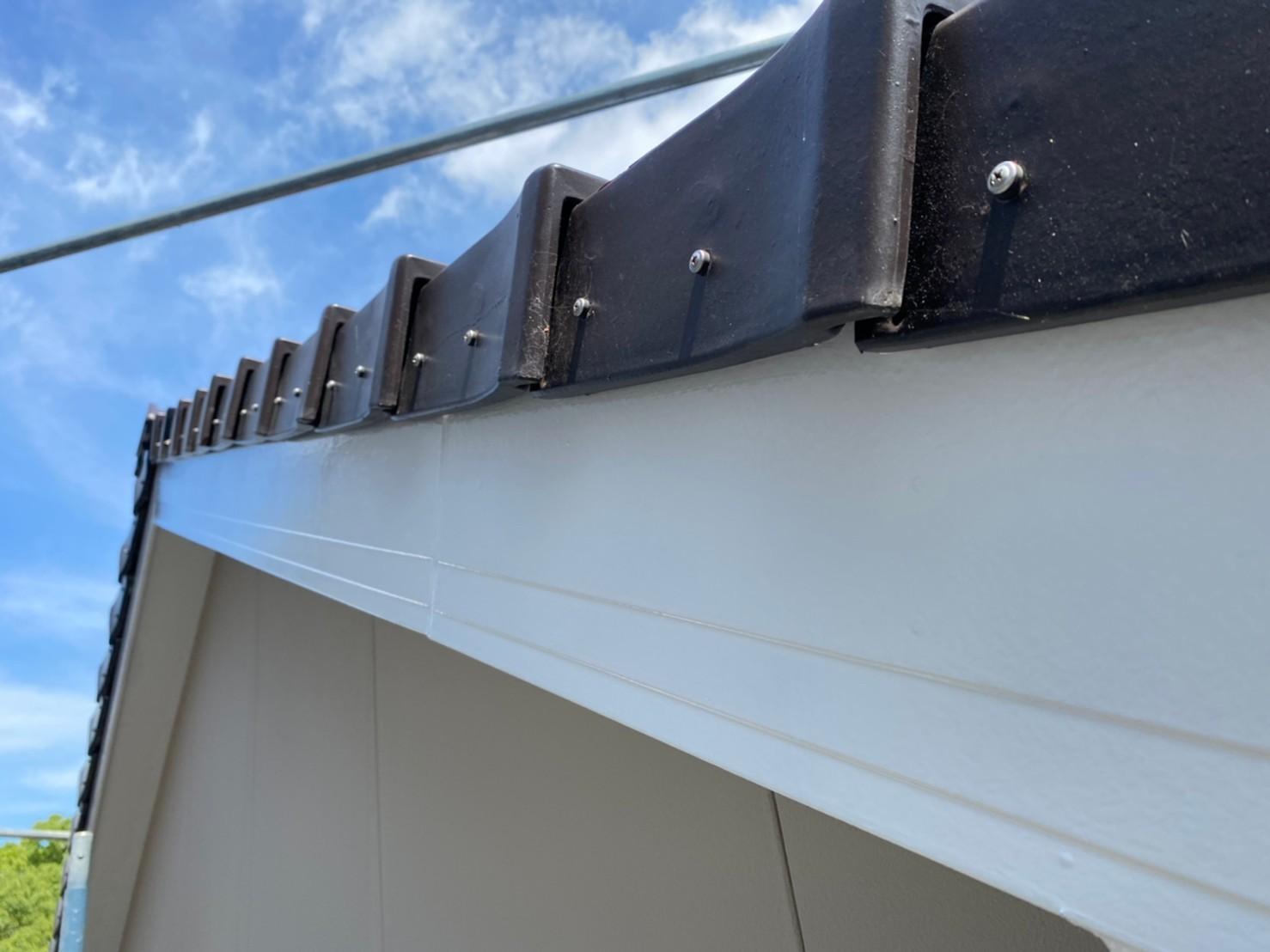 【破風・鼻隠し塗装】完了