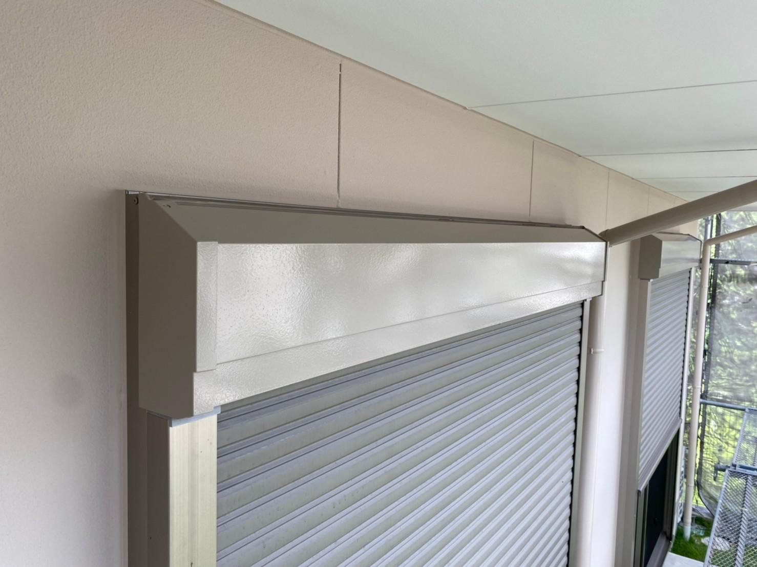 【シャッターボックス塗装】完了