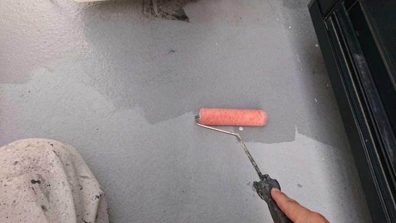 【防水工事】プライマー塗布