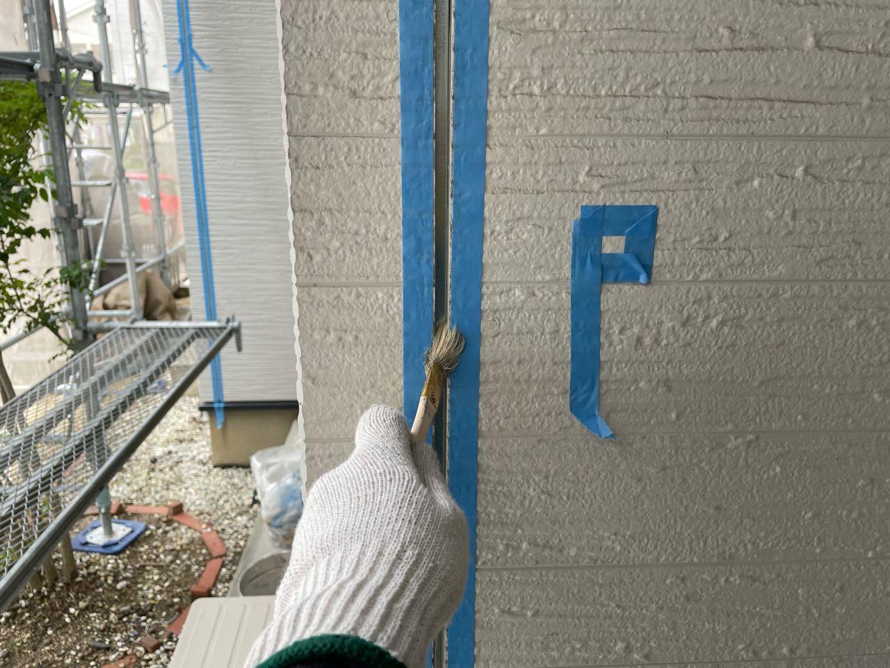 【シーリング工事】プライマー処理