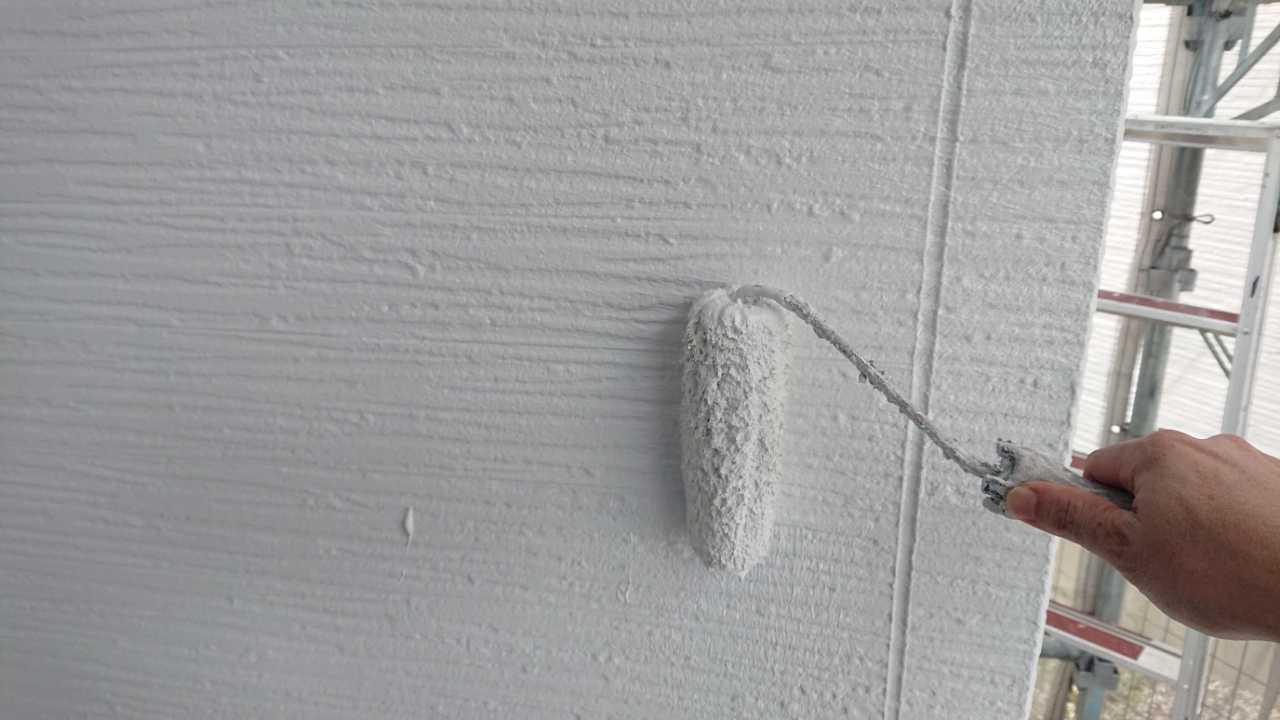 【外壁塗装1】上塗り