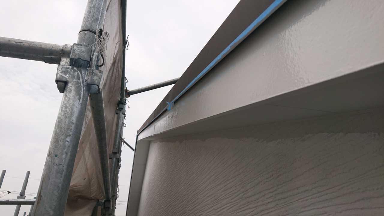 【破風・鼻隠し塗装】完了