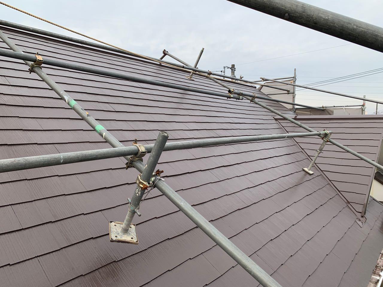 【屋根塗装】完了