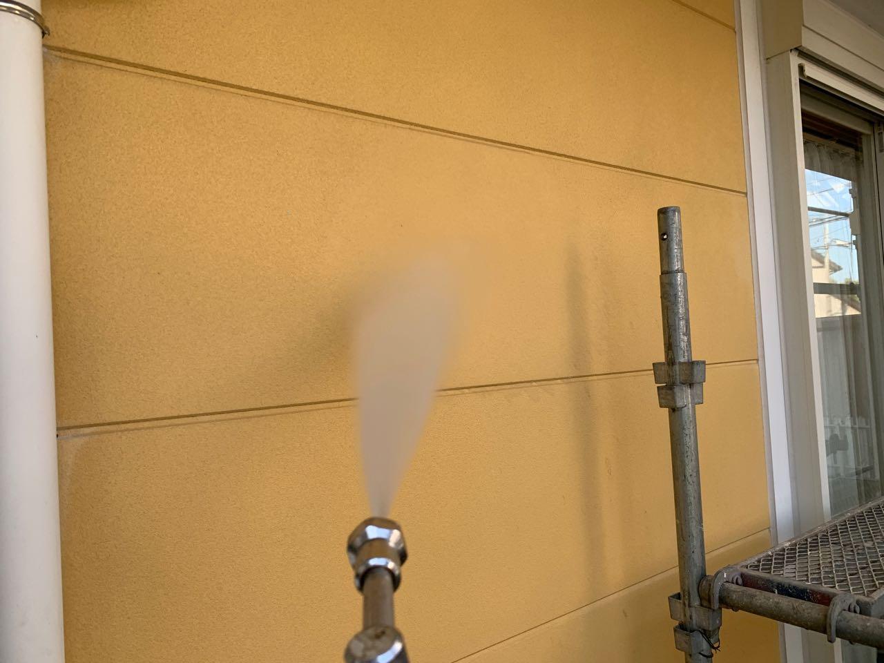 【外壁洗浄】高圧水洗浄