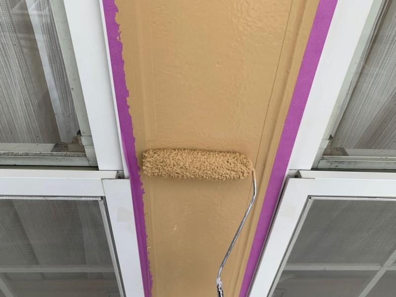 【水切り塗装】上塗り