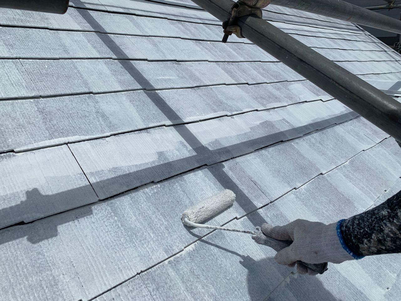 【屋根塗装】下塗り2