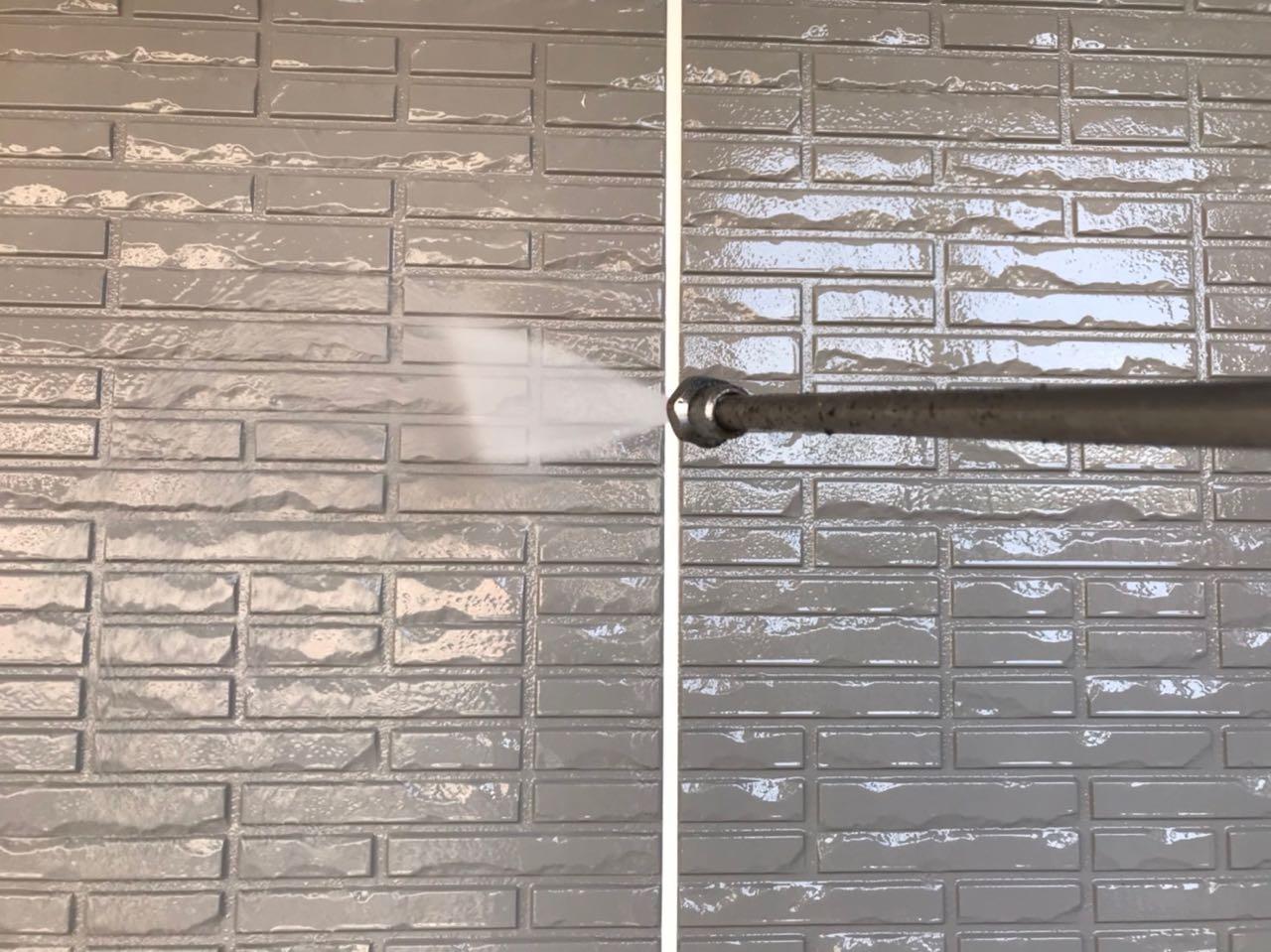 【外壁洗浄】高圧水洗浄