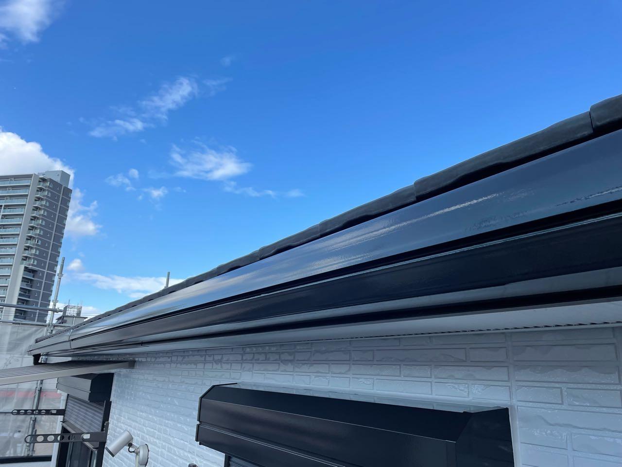 【破風・鼻隠し塗装】完了