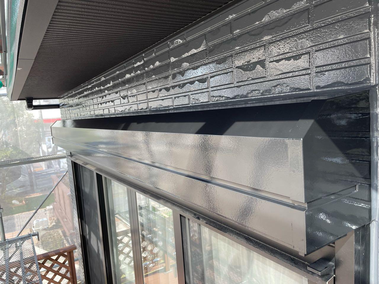 【シャッターボックス塗装】完了