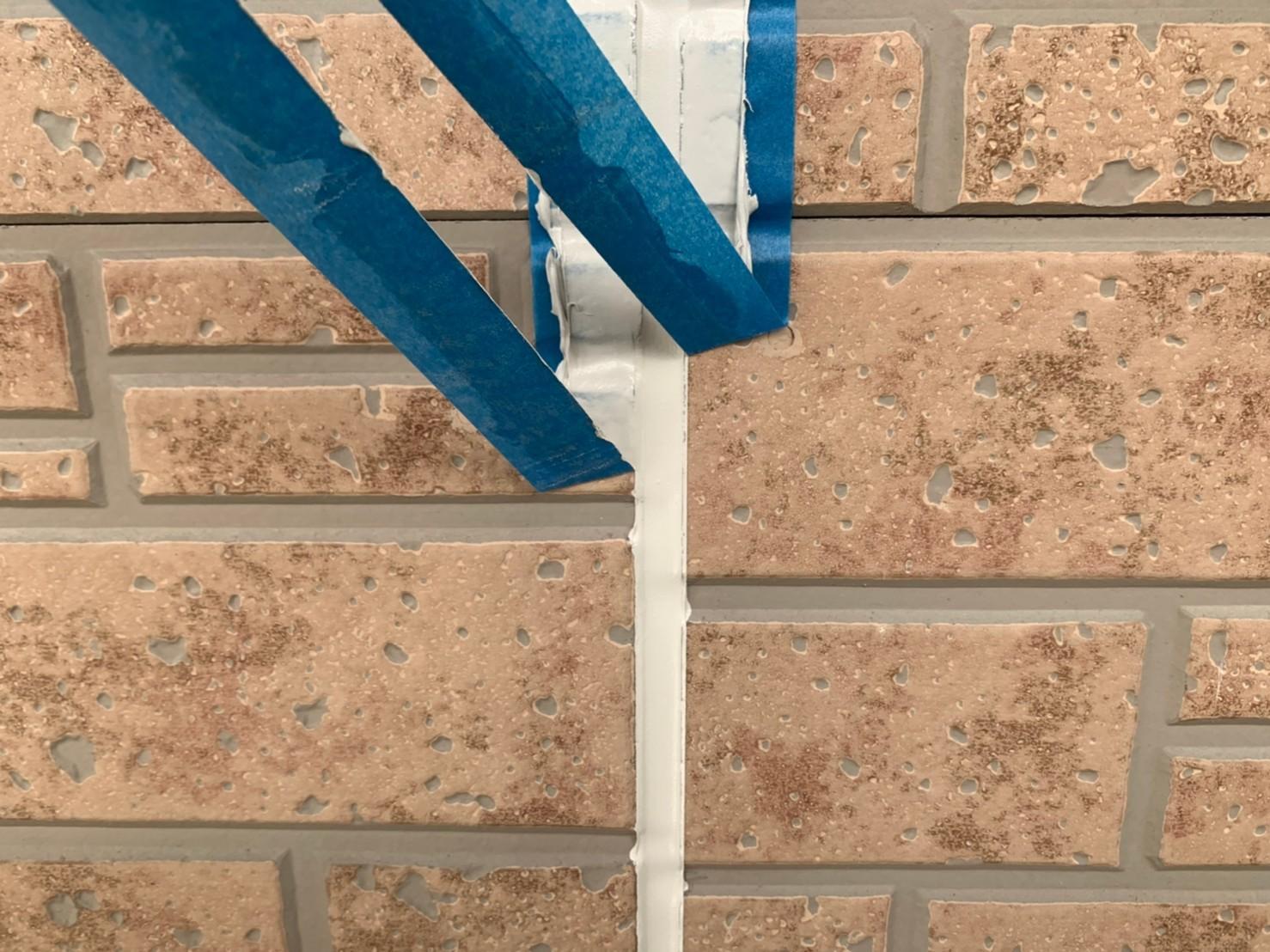 【シーリング工事】マスキング撤去