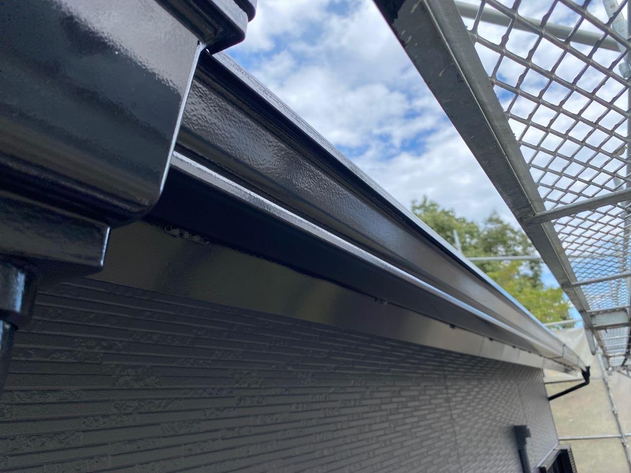 【雨樋塗装】完了