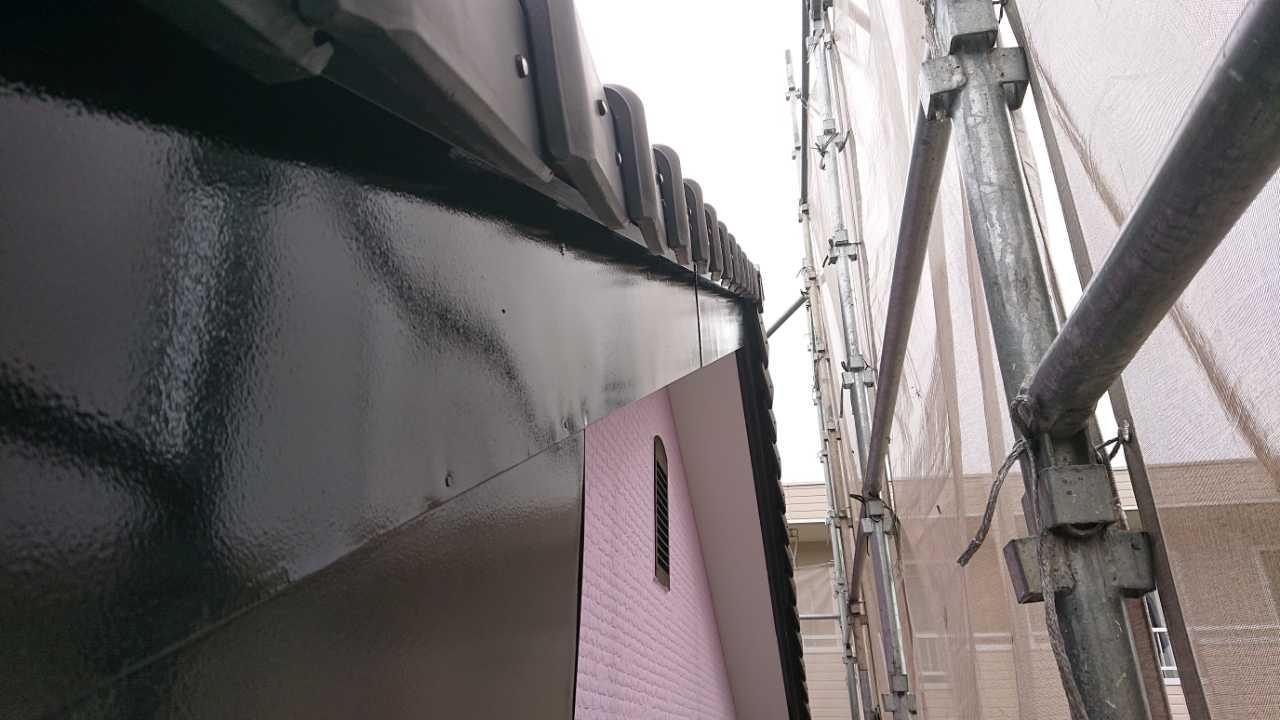 【破風・鼻隠し塗装】完了