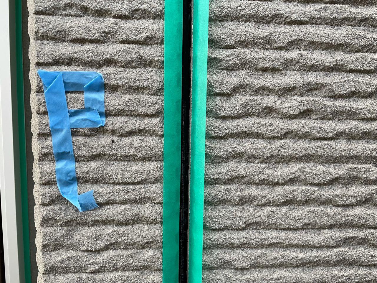 【シーリング工事】マスキング貼り