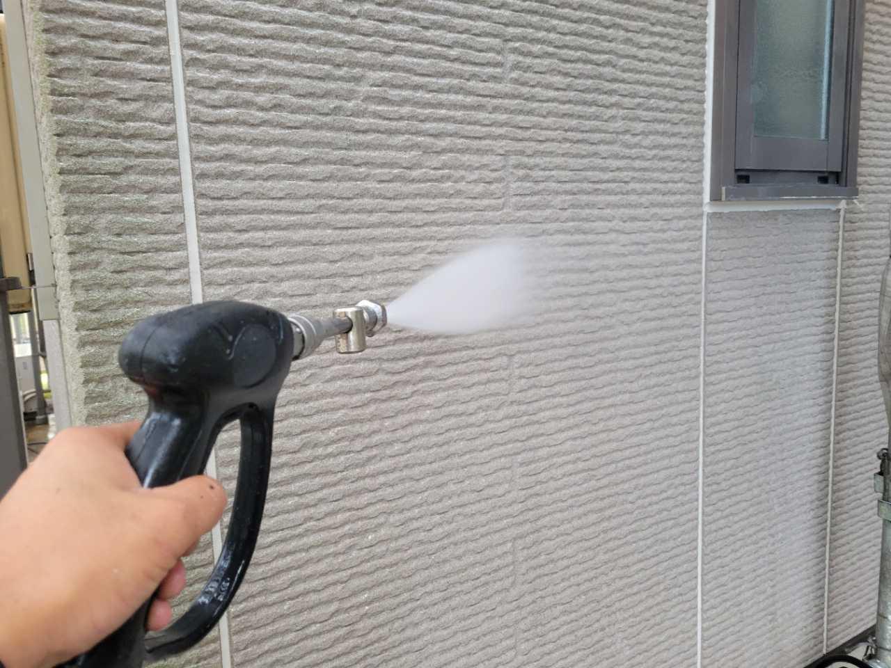 【外壁洗浄】高圧水洗浄