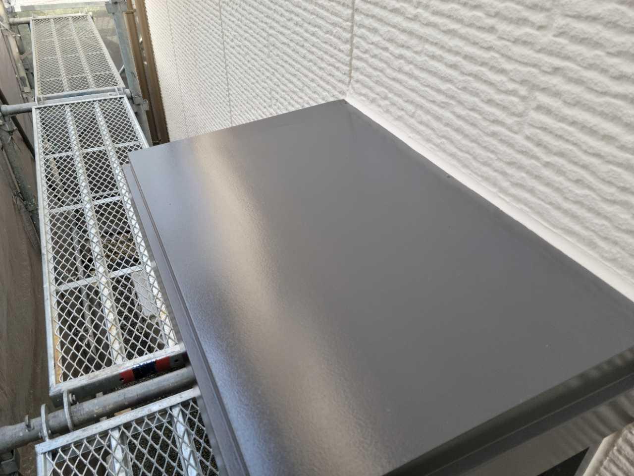 【庇塗装】完了