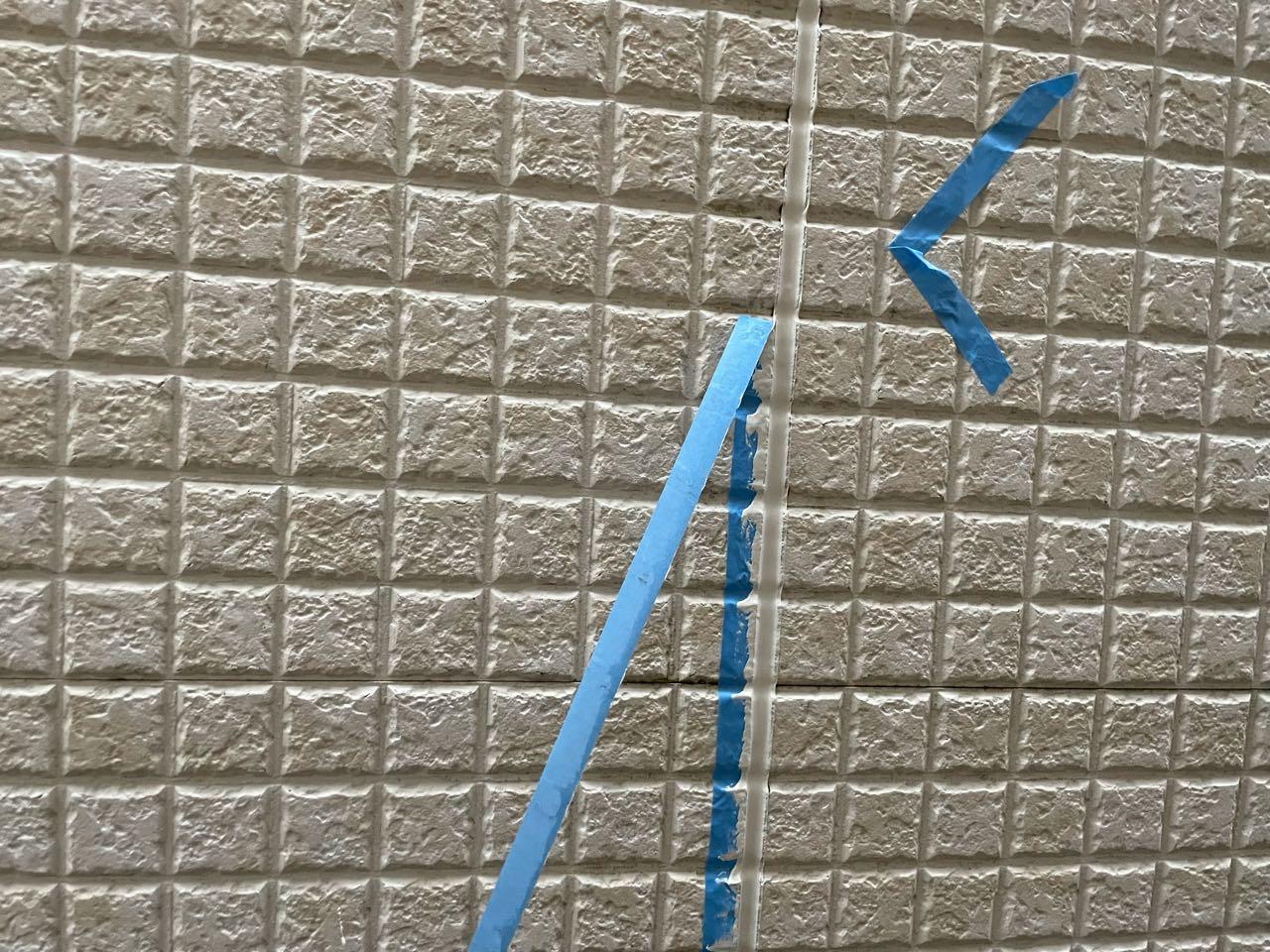 【シーリング工事】マスキング撤去