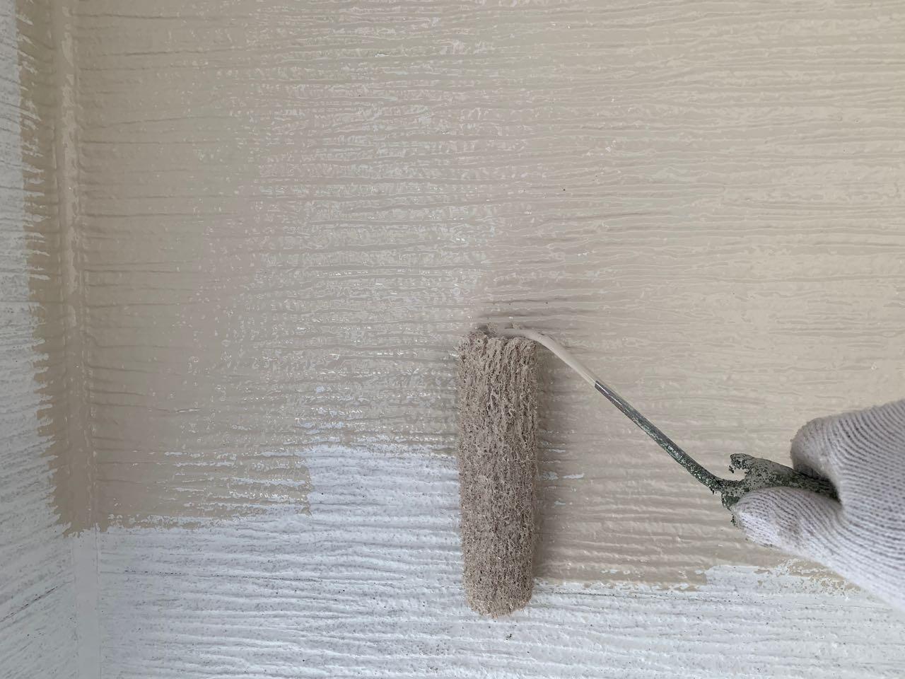 【外壁塗装3】中塗り