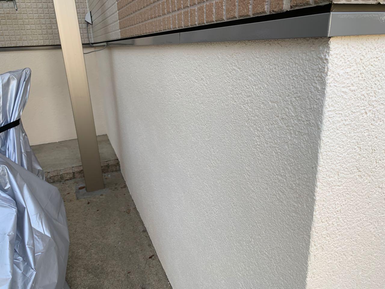 【擁壁塗装】完了