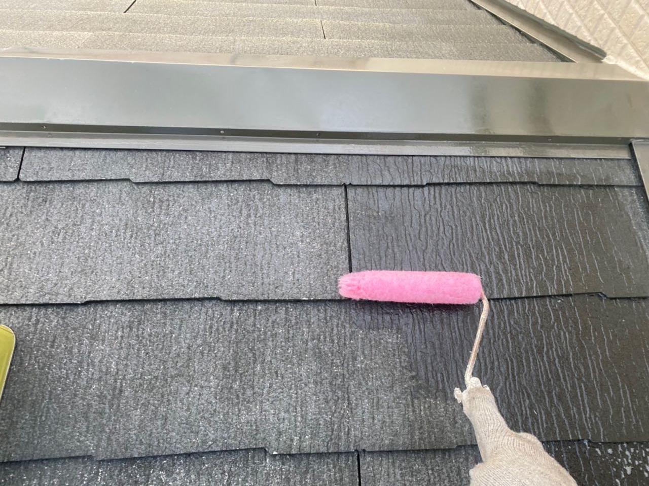 【屋根塗装】下塗り2