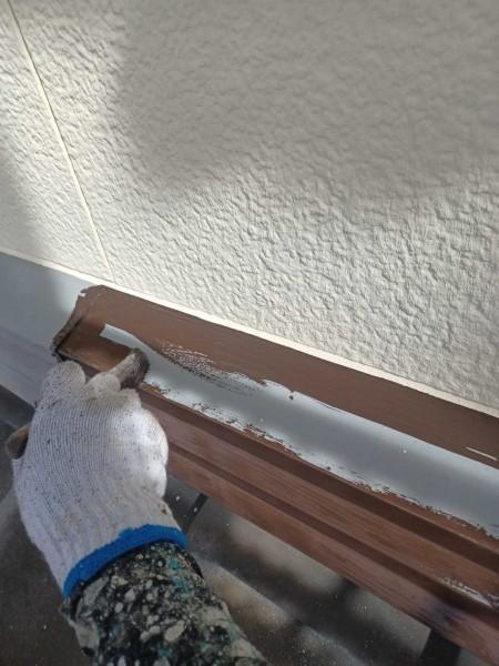 【熨斗板金塗装】仕上げ塗装1回目