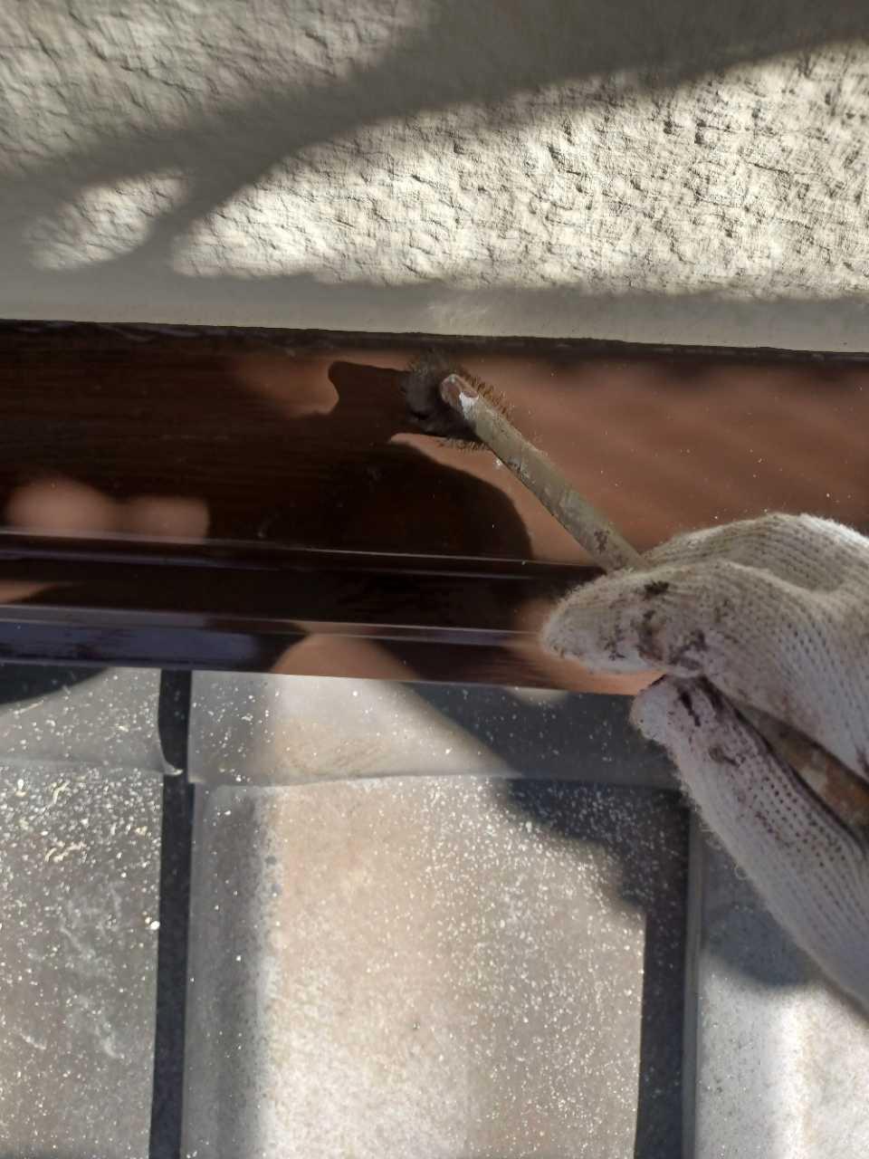 【熨斗板金塗装】仕上げ塗装2回目