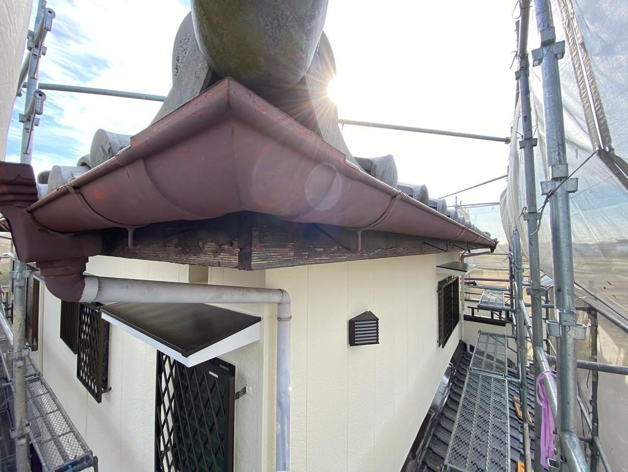 【雨樋板金工事】施工前