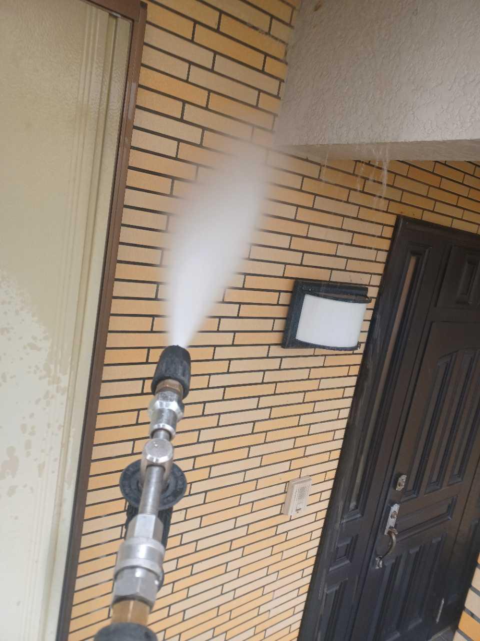 【外壁洗浄】高圧水洗浄