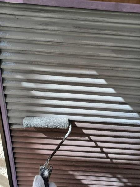 【雨戸塗装】下塗り
