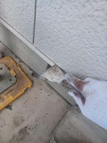 【水切り塗装】ケレン作業