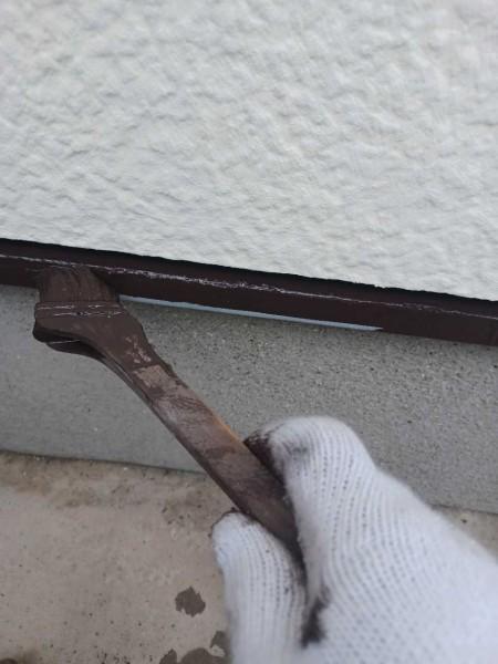 【水切り塗装】上塗り