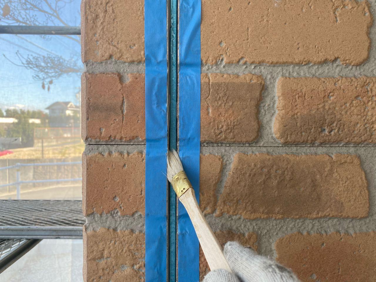 【シーリング工事】プライマー処理