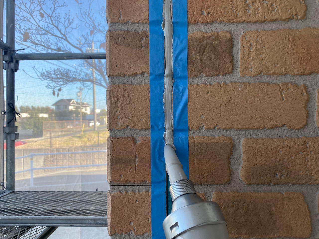 【シーリング工事】コーキング充填