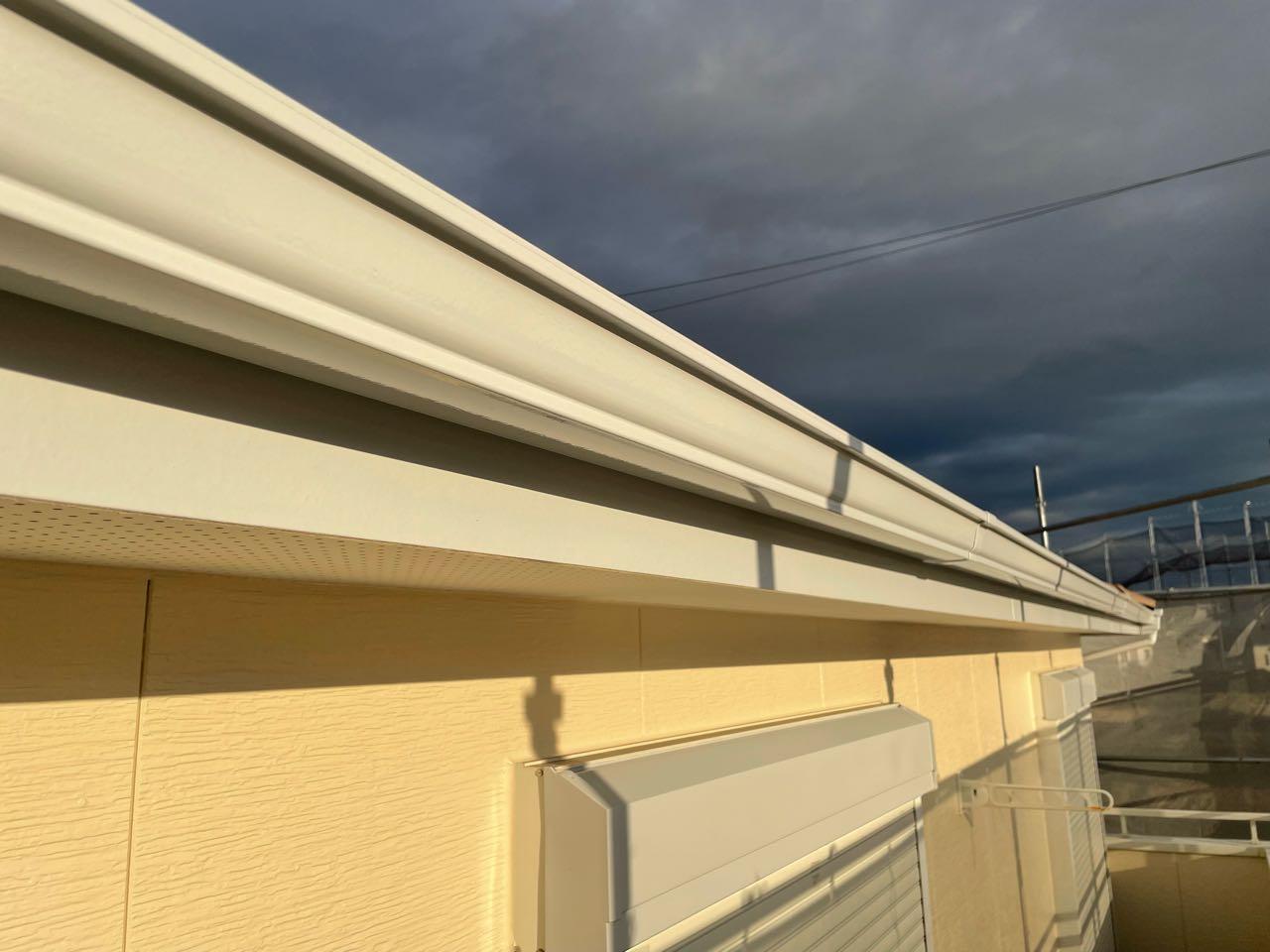 【破風・鼻隠し塗装】完了