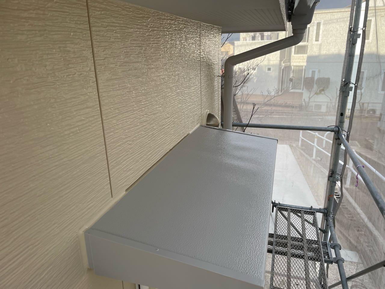 【庇塗装】完了