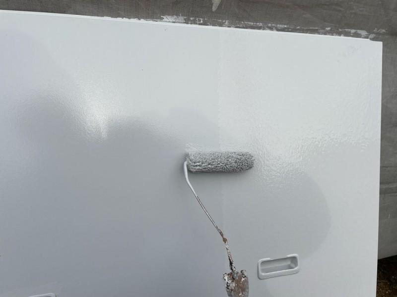 【スリムダクト塗装】上塗り