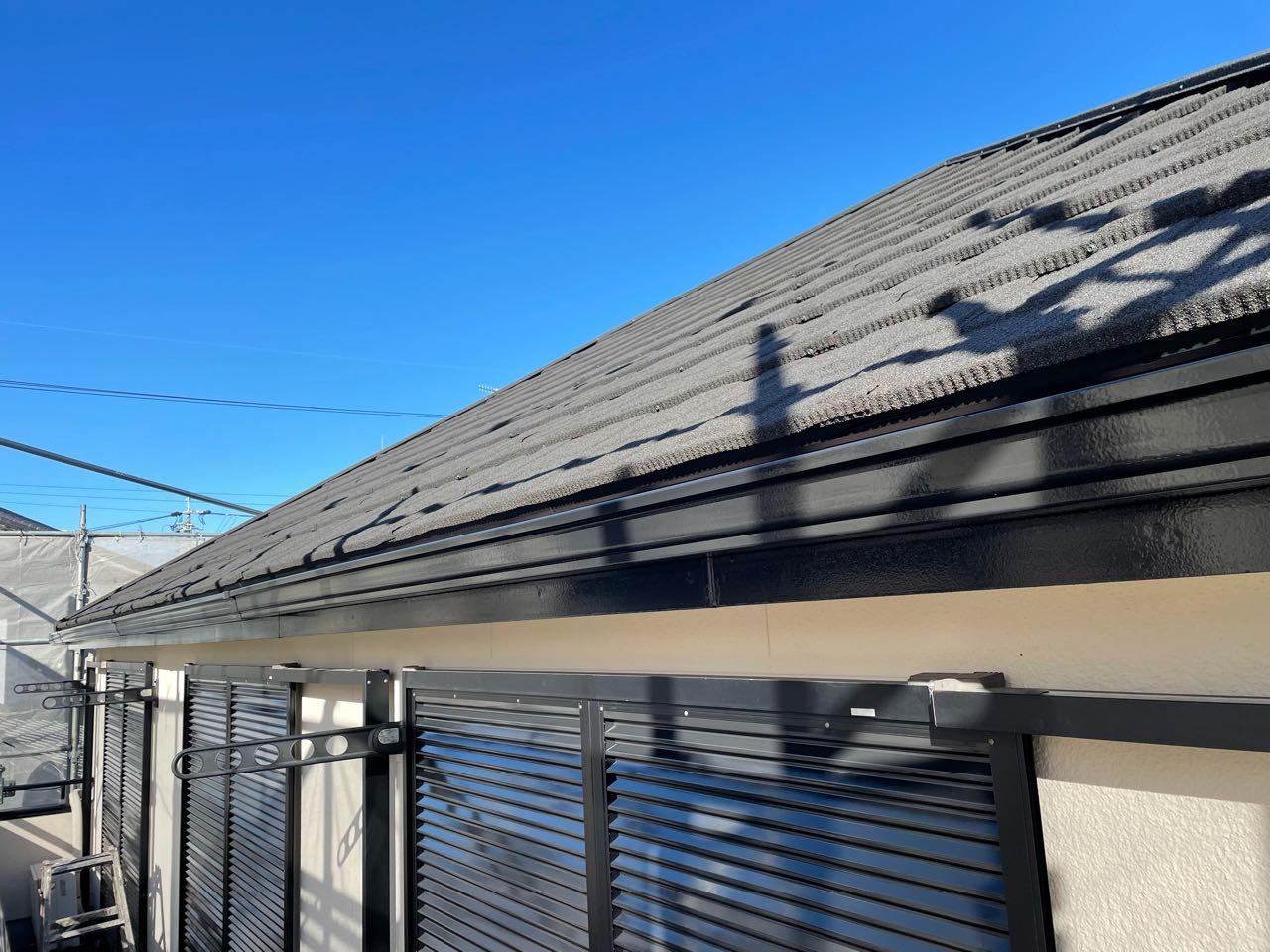 【破風・鼻隠し塗装】完了