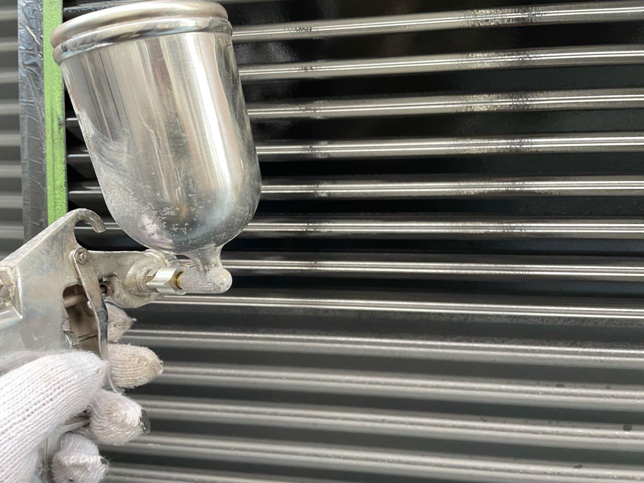 【雨戸塗装】下塗り