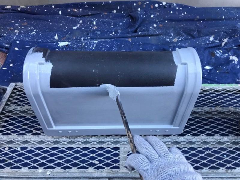 【スリムダクト塗装】下塗り