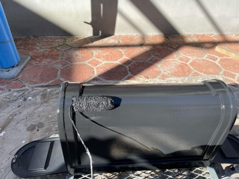 【スリムダクト塗装】上塗り