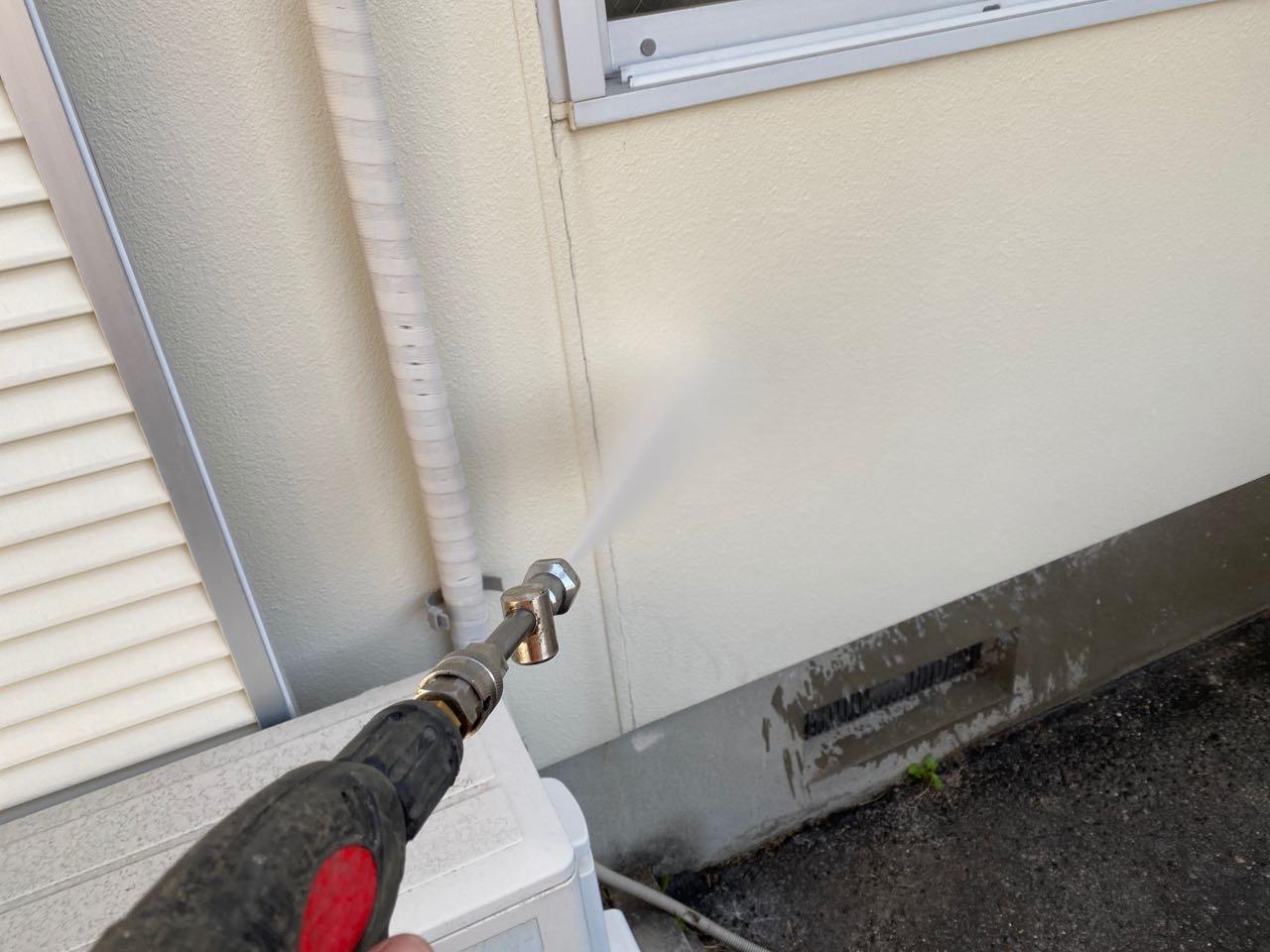 【外壁洗浄】高圧水洗浄